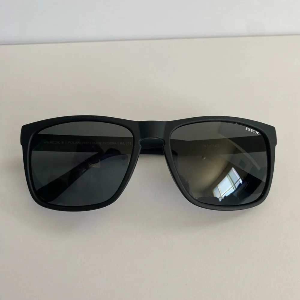 NWT - BEX - Authentic - Jaebyrd Polarized Sunglasses - Black/Grey